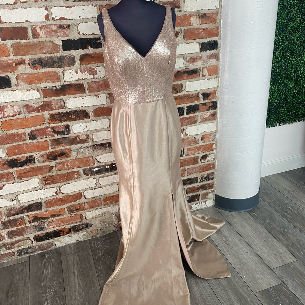 Light Gold JB Bridesmad dress